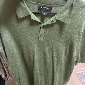 Nordstrom Olive Polo Shirt for Men